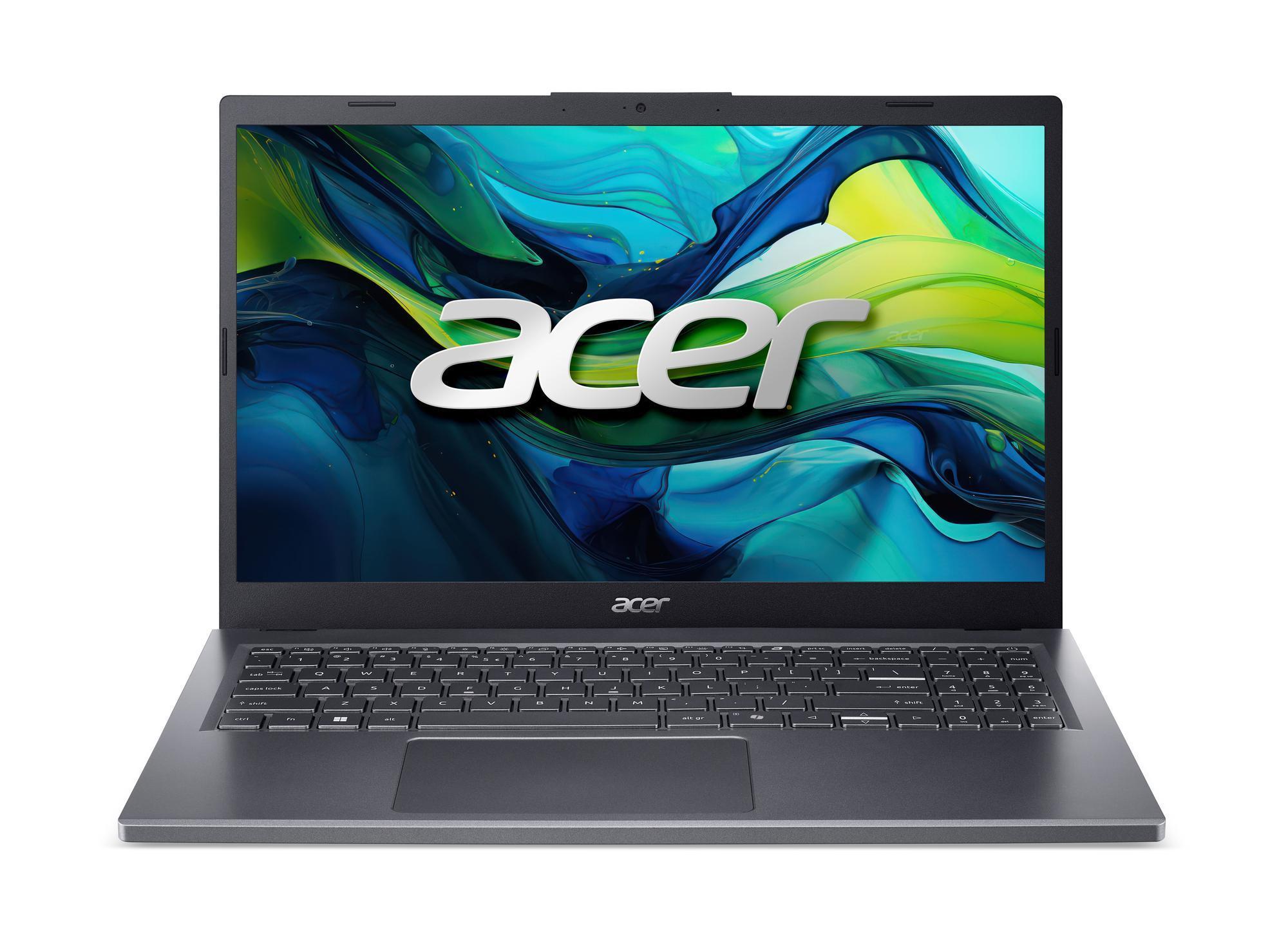 Notebook Aspire 15 (A15-51M-55AY), Gray, 15,6 Zoll, QHD, IPS, Intel Core i5 120U, 16GB, 512GB
