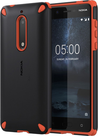 CC-502 Rugged Impact Case für Nokia 5 orange-schwarz