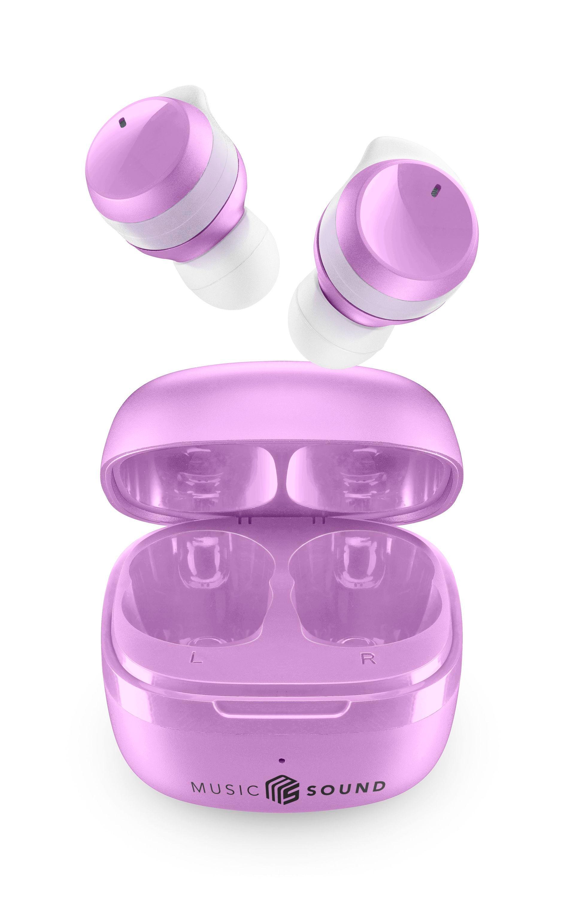 Music & Sound Bluetooth Earphones FLOW Violet (60602)