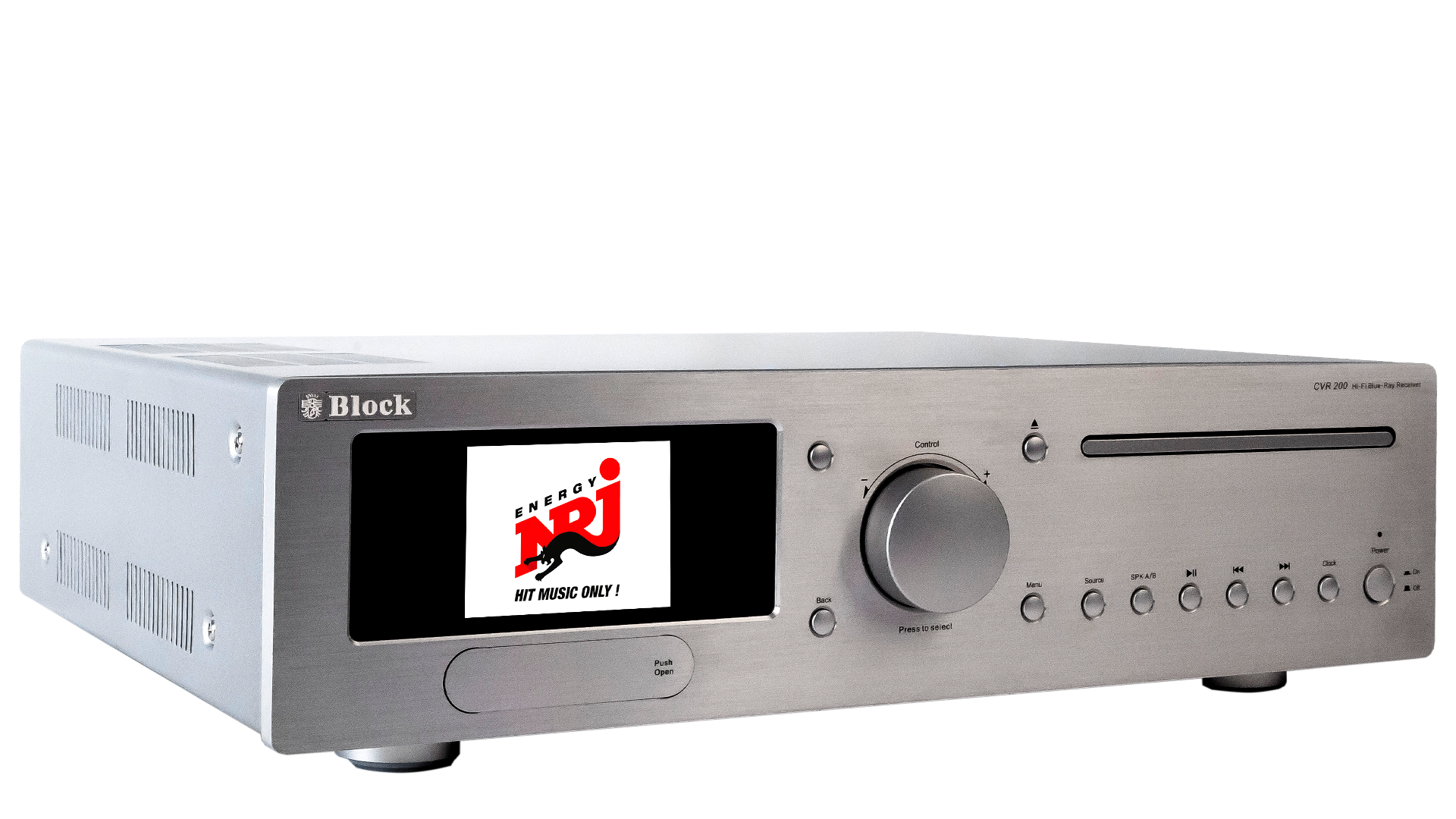 CVR-200 diamantsilber Kompaktanlage