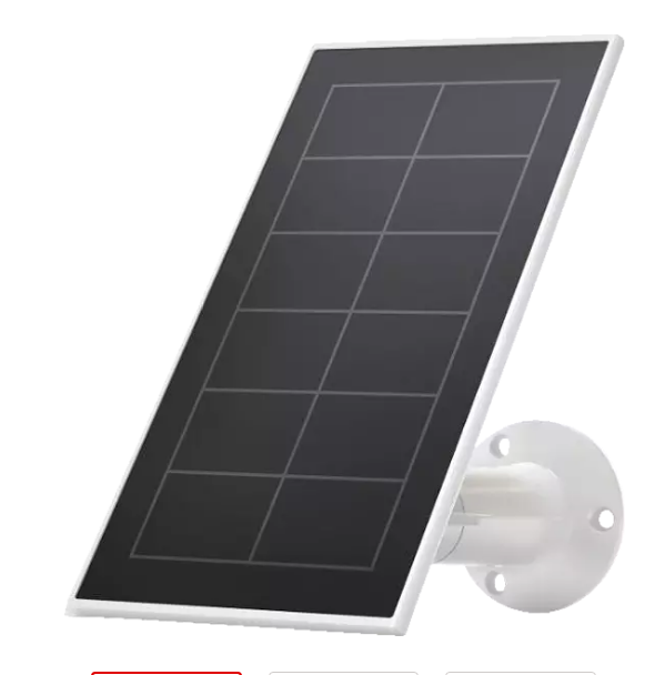 Solar Ladegerät mit magnetischem Ladekabel, weiß