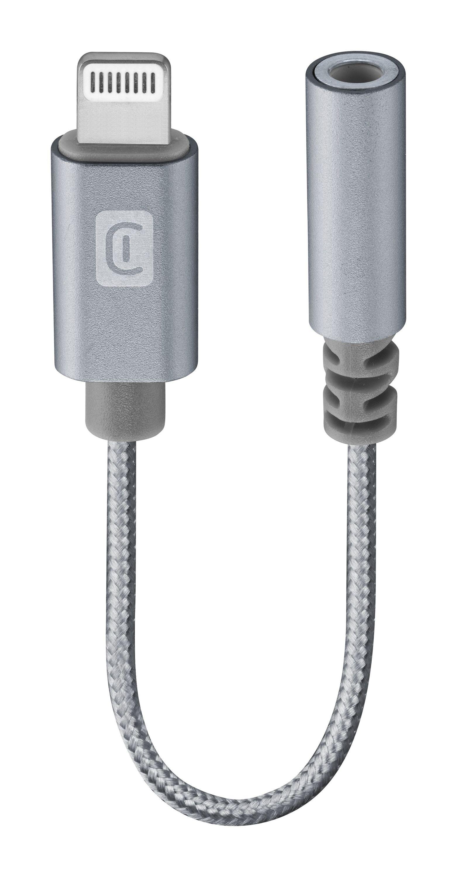 Audio Adapter Kabel Lightning zu 3,5mm Klinkenanschluss Weiß