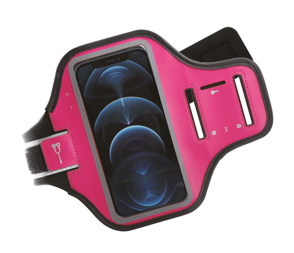 Sport Armband Größe XL, für Smartphones bis zu 6,5‘‘ pink (62912)
