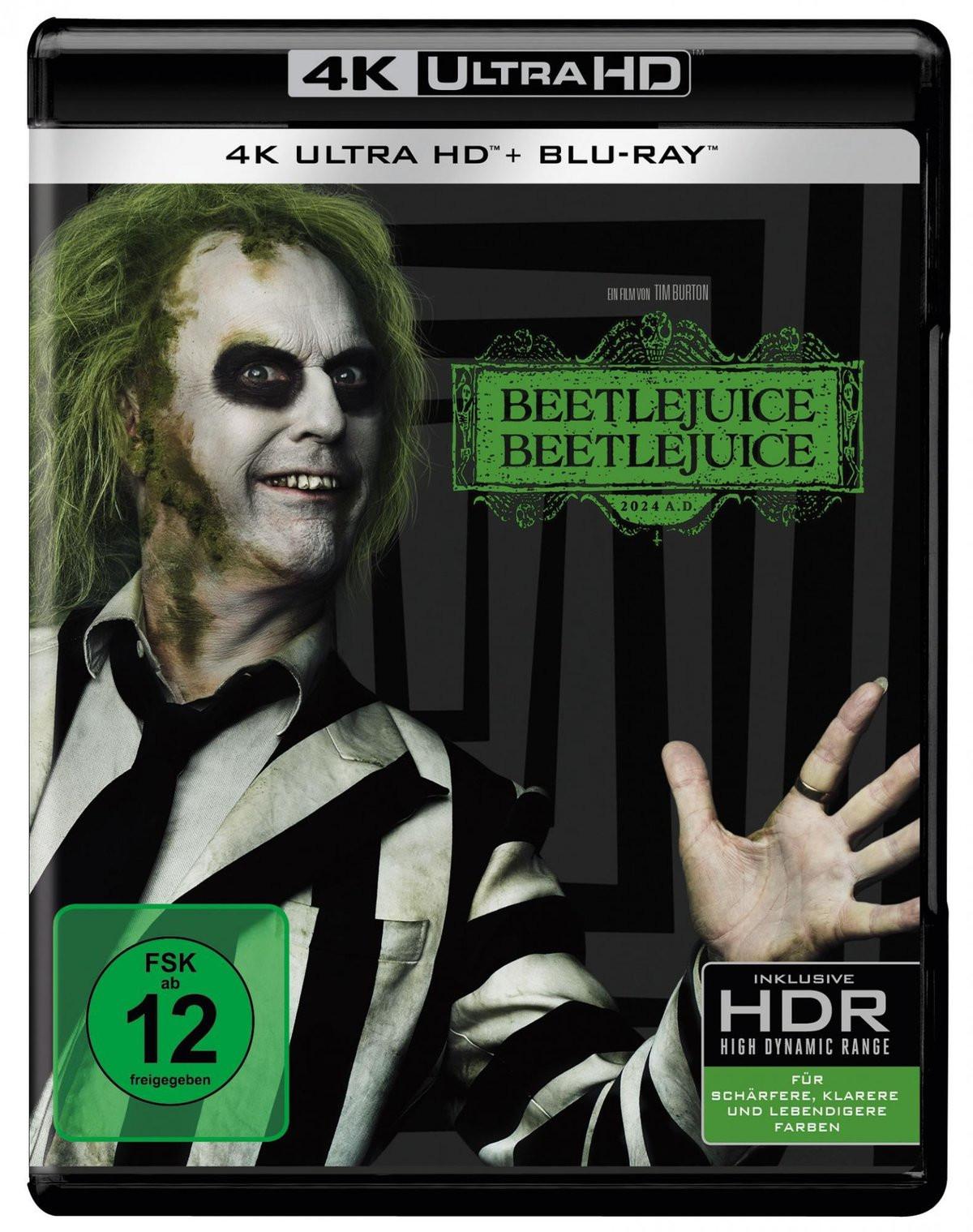 4K Ultra HD Blu-ray Beetlejuice Beetlejuice (4K Ultra HD) (+ Blu-ray)