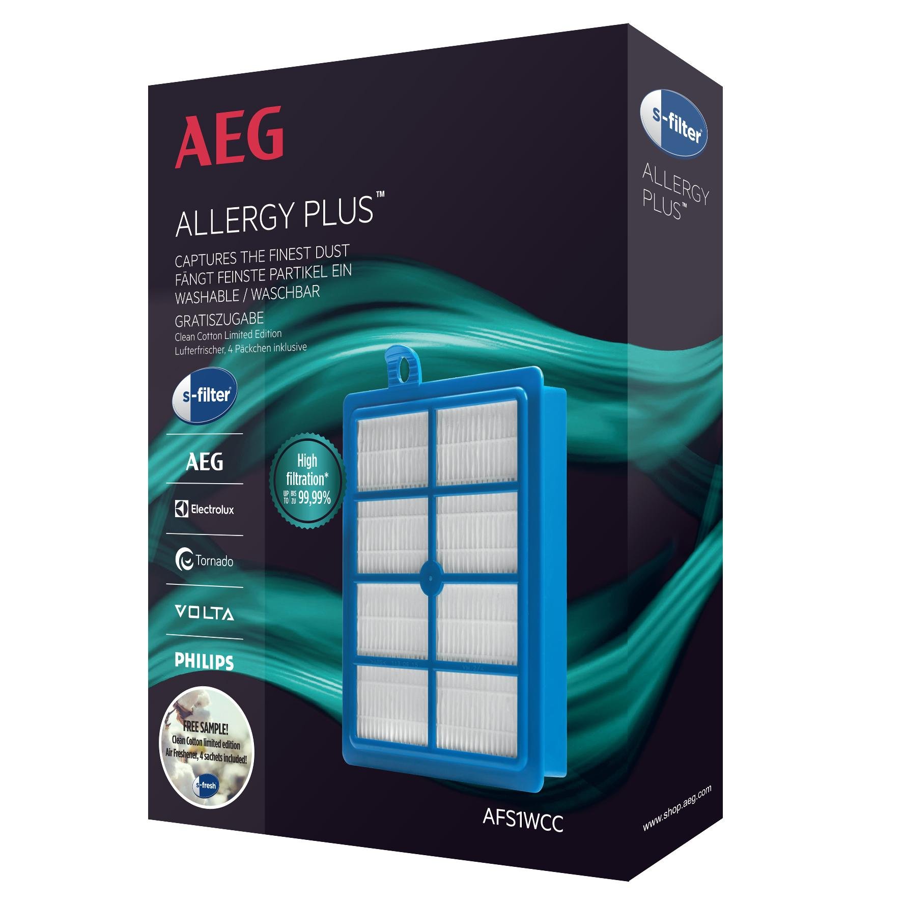 AFS 1WCC S-Filter Allergy Plus waschbar