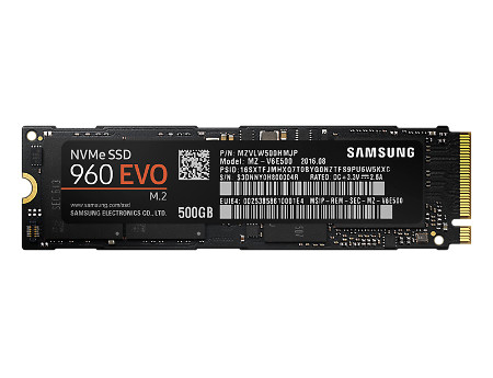 SSD-Speicher 960 EVO 500GB (PCIe M.2)