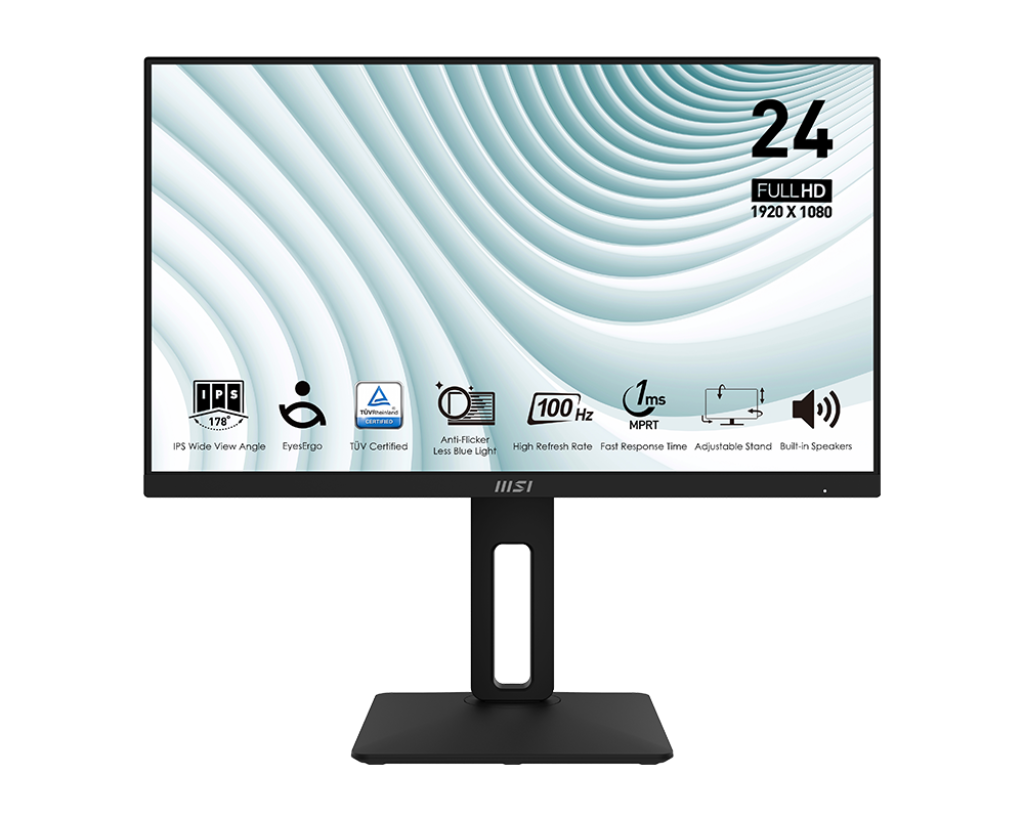 Monitor PRO MP242APDE, Schwarz, 23,8 Zoll, Full HD, IPS, 100 Hz, 1 ms