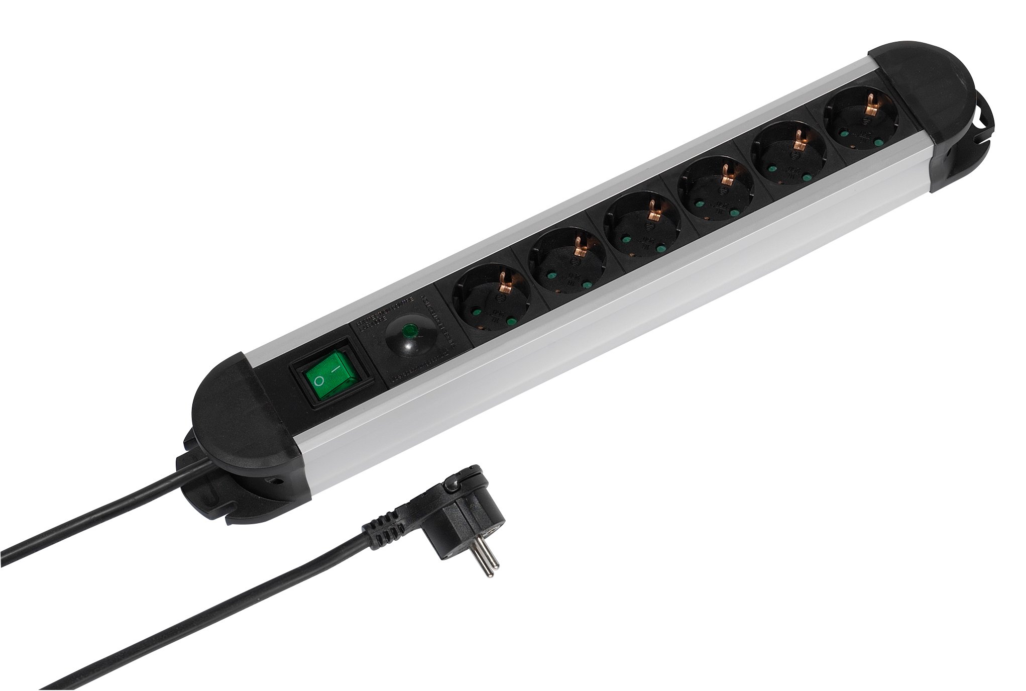 6-fach Steckdosenleiste mit Überspannungsschutz, schaltbar (37657)