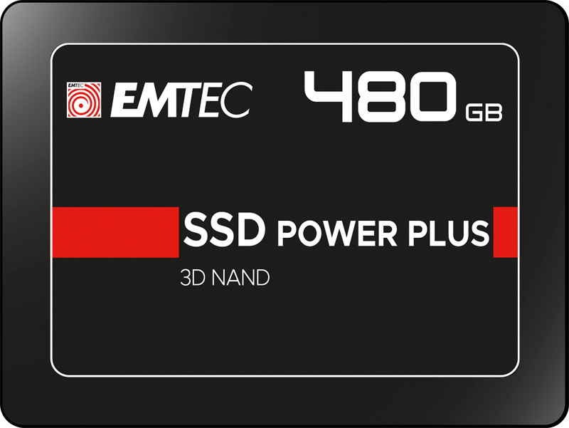 3D NAND Phison 480 GB schwarz Interne SSD-Festplatte