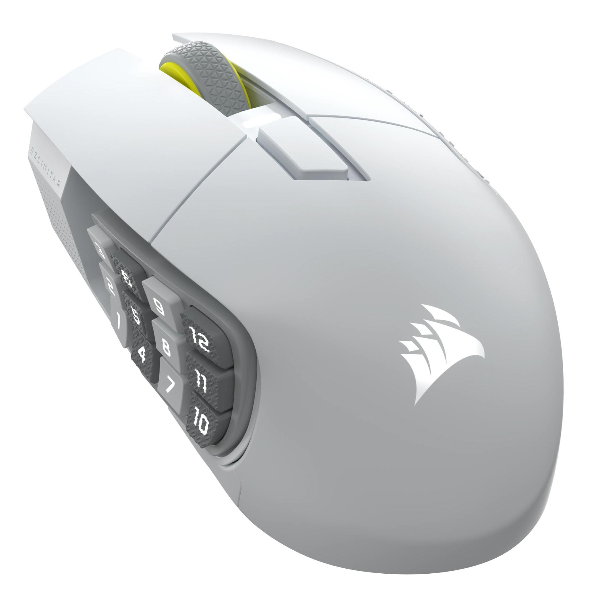 Scimitar Elite Wireless SE, Weiß Gaming-Maus