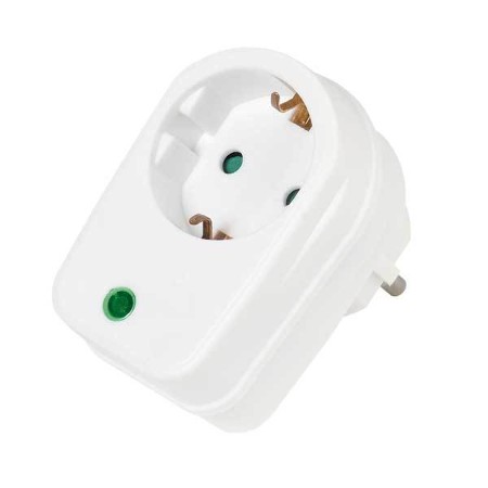Überspannungsschutzadapter ÜSP 1W weiß