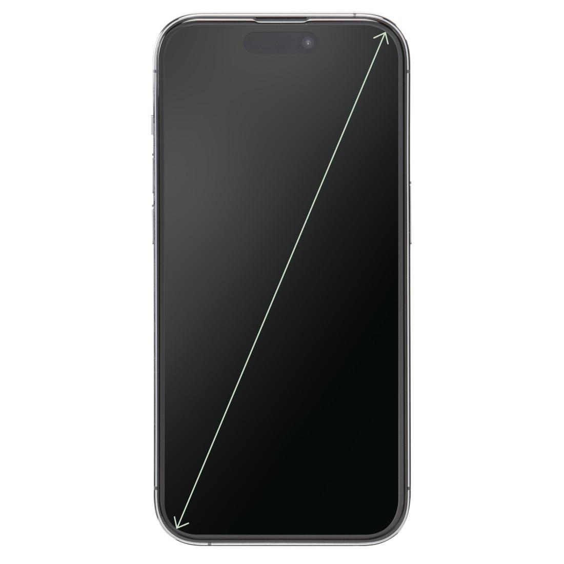 Handy-Schutzglas "Extreme Protect" für Apple iPhone 16 Pro, Montagehilfe (00222786)