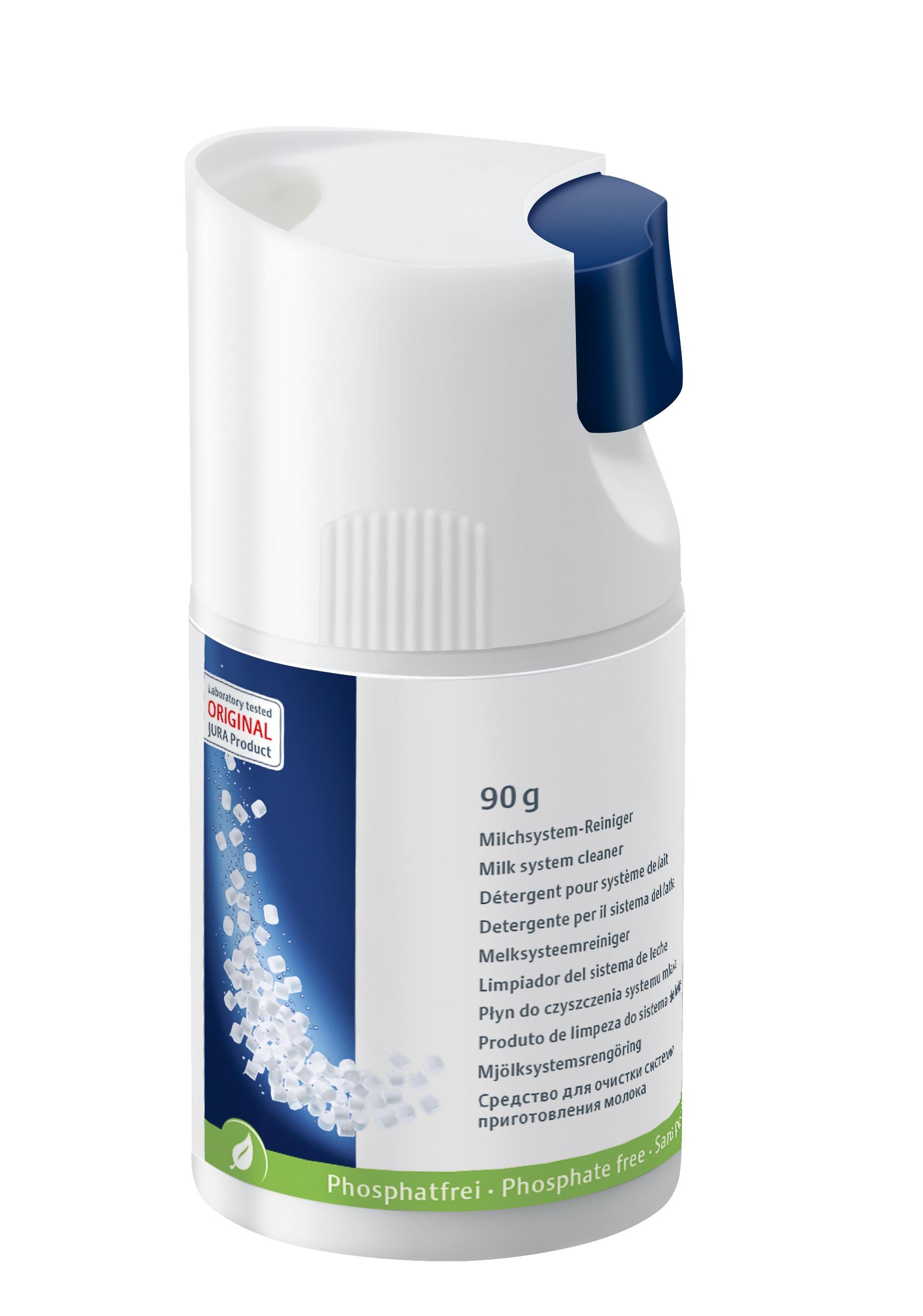 Milchsystemreiniger Mini-Tabs Flasche mit Dosiersystem
