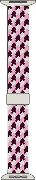 Soft Braid Watch Band 38/40/41/42 Cherry Crush
