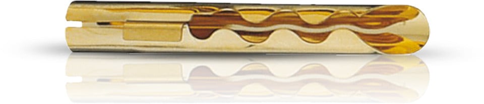 Banana Tube bis 4,0mm² gold 10St Bananenstecker