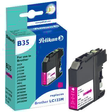 B35 Brother LC123m magenta Druckerpatrone