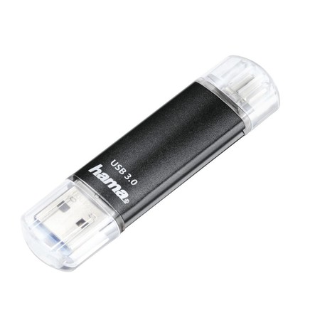 USB-Stick "Laeta Twin", USB 3.0, 32 GB, 40MB/s, Schwarz (00181097)
