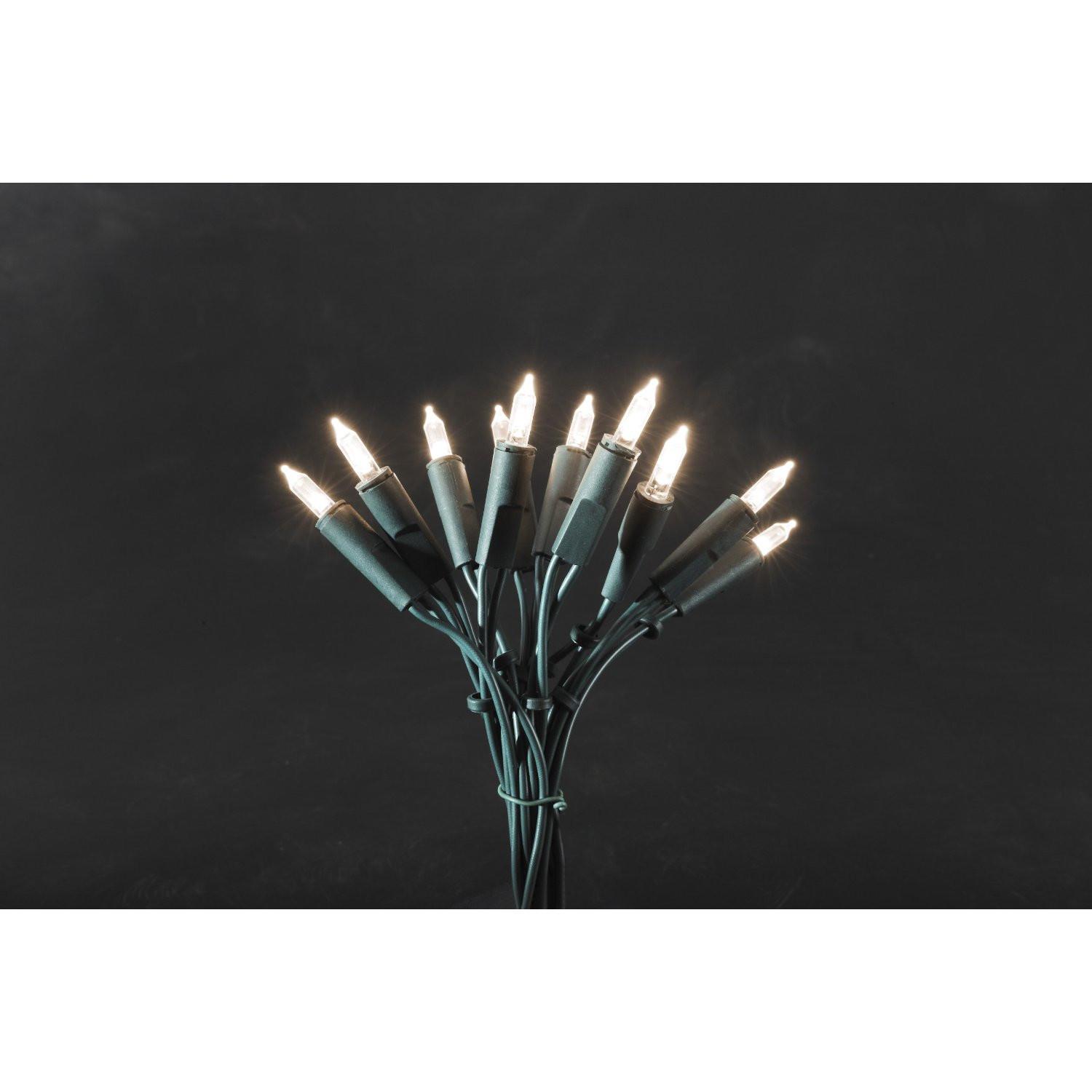 LED Minikette 100er warm weiß