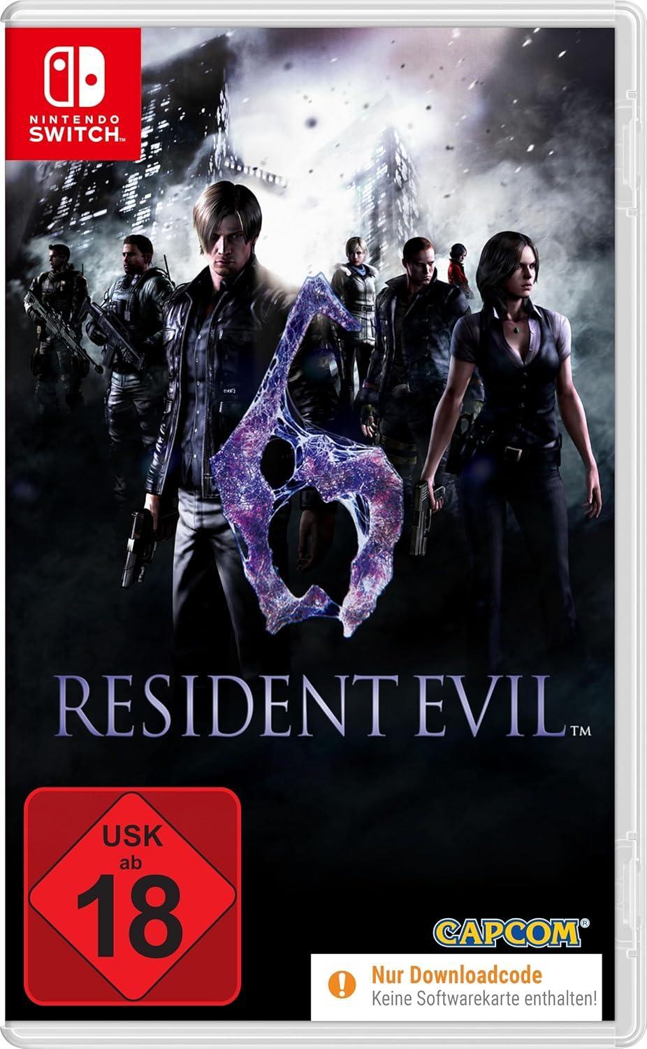 Resident Evil 6 Nintendo Switch-Spiel