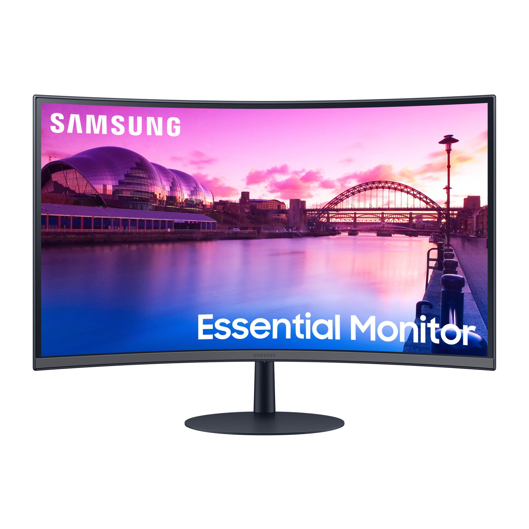 Monitor Essential S39C, Schwarz, 27 Zoll, Full HD, Curved, VA, 75 Hz, 4 ms