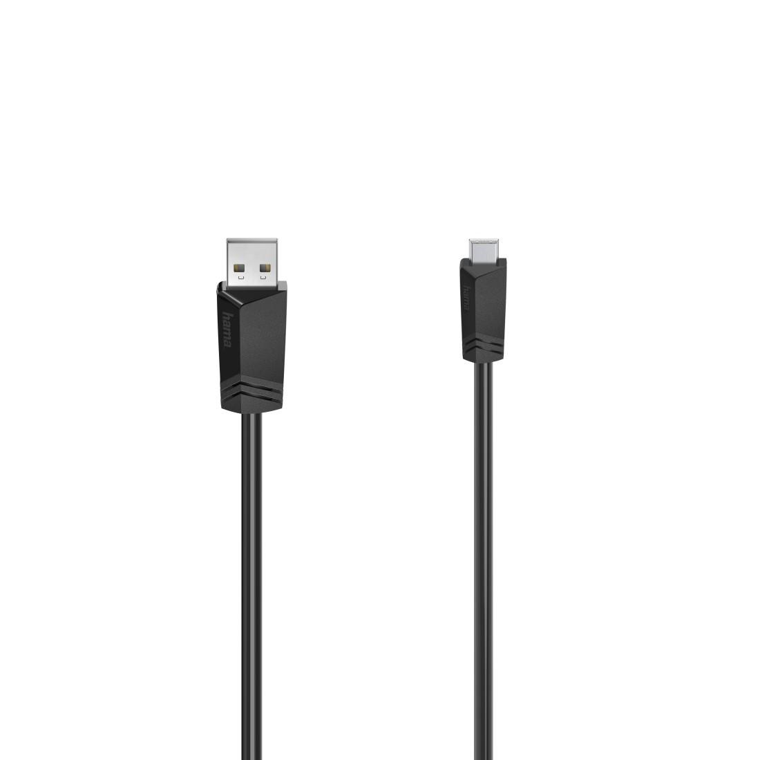 Mini-USB-Kabel, USB 2.0, 480 Mbit/s, 0,75 m (00200605)