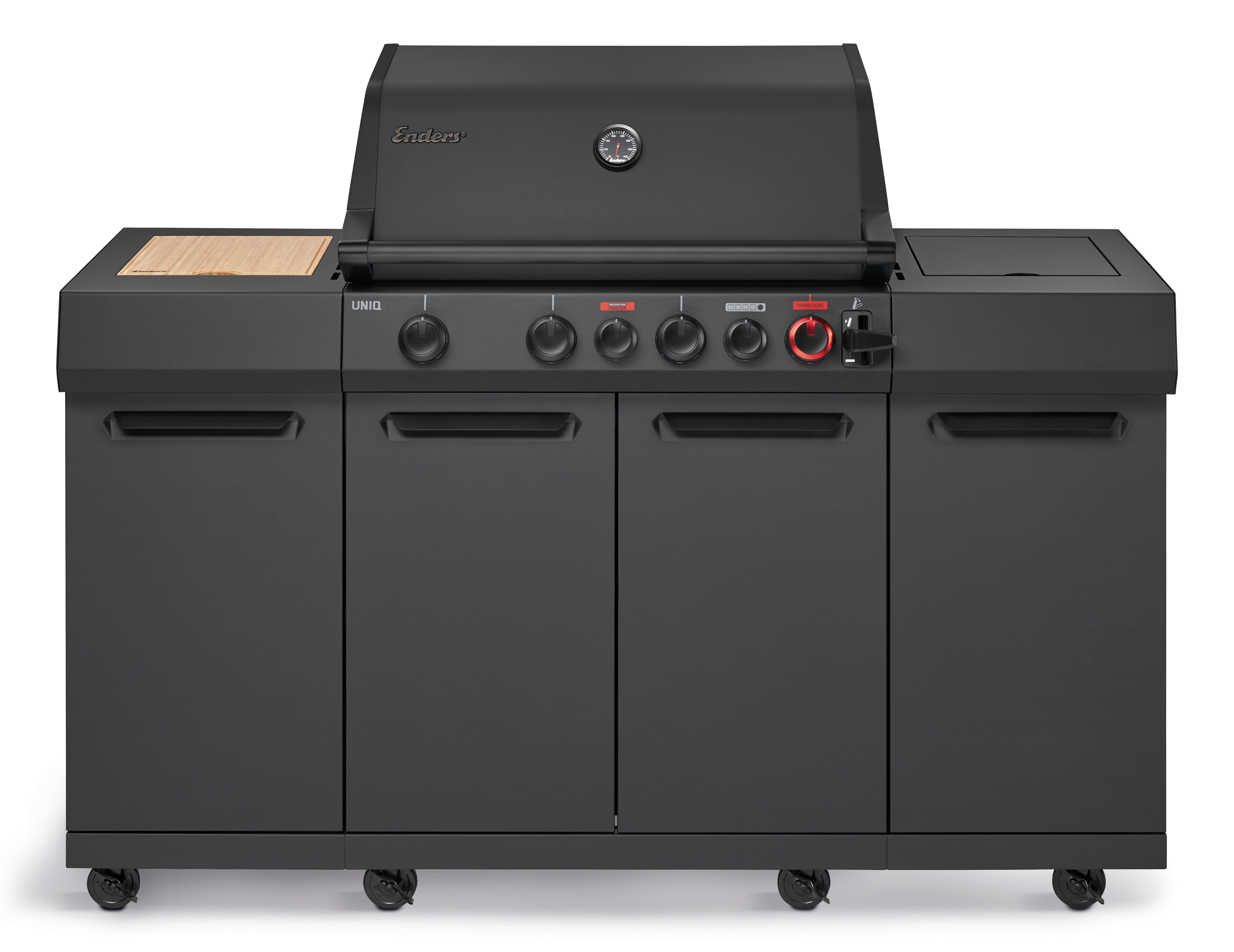 UNIQ® 4 IK Kitchen Cruster Shadow Gasgrill