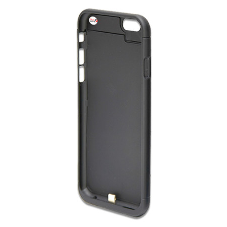 14968 Qi Wireless Charger Cover Power für Apple iPhone 6 Plus schwarz