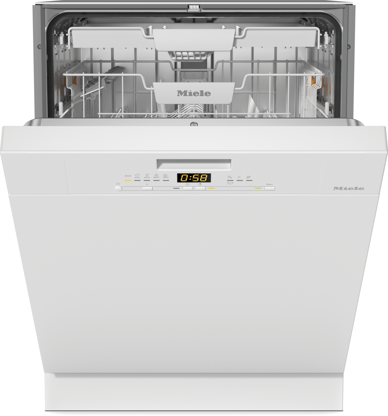 G 5611 SCi Active Brillantweiß Einbau-Geschirrspüler integriert 60 cm