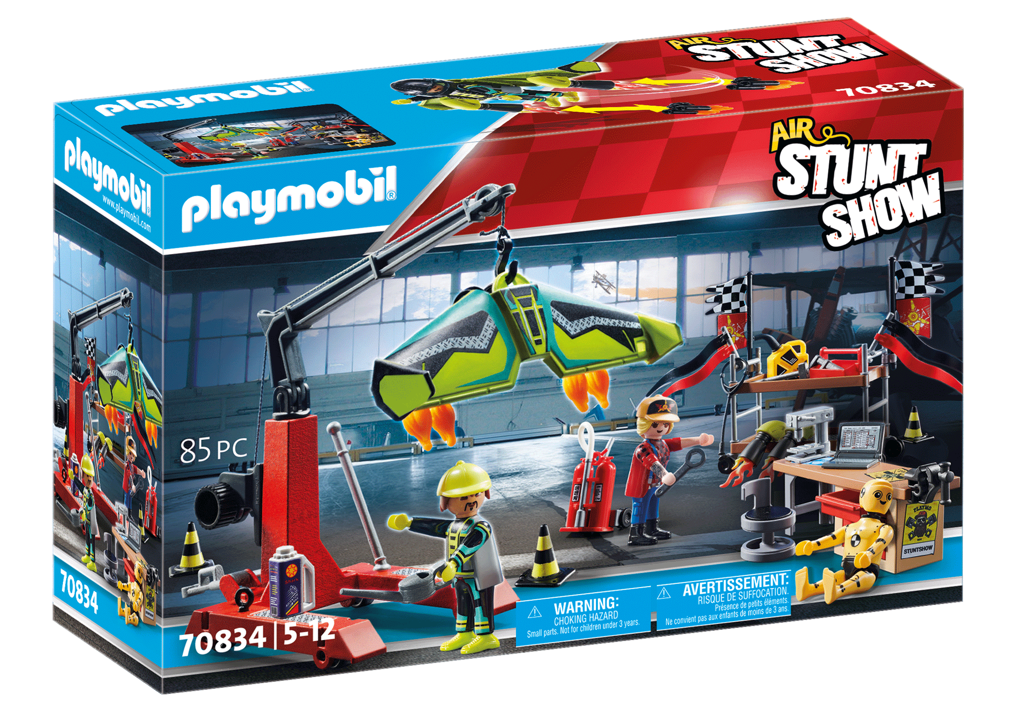 70834 Air Stuntshow Servicestation