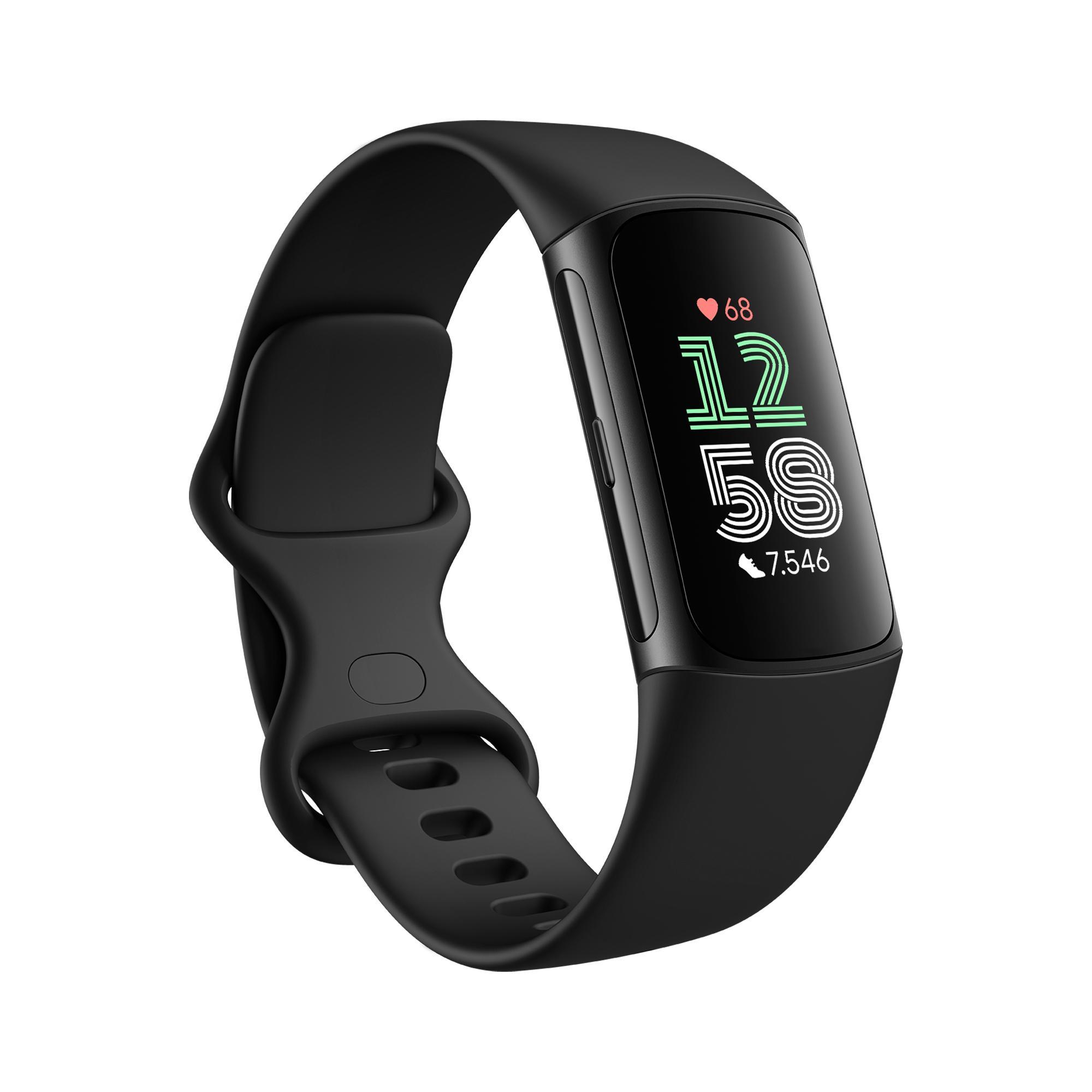 Charge 6 Obsidian/Black Fitness Tracker