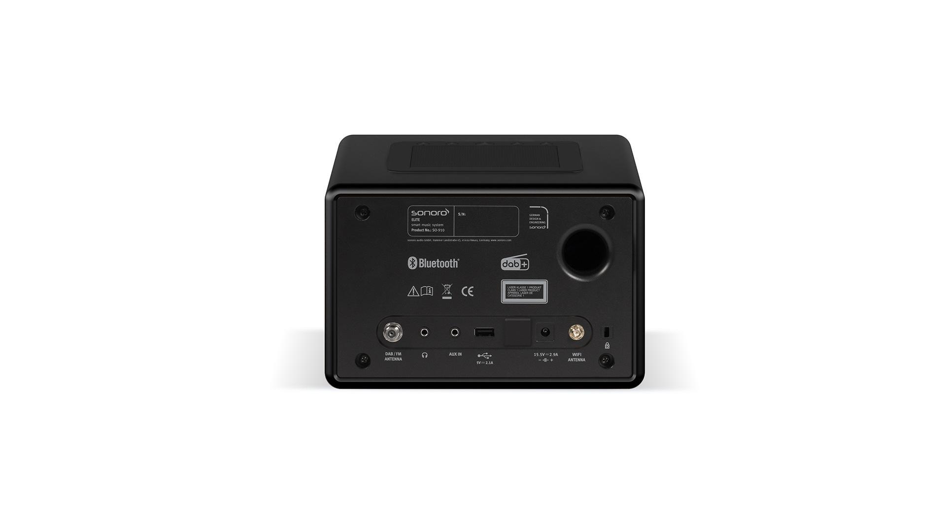 Kompaktanlage ELITE SO-9110-200-BB Schwarz matt - Schwarz