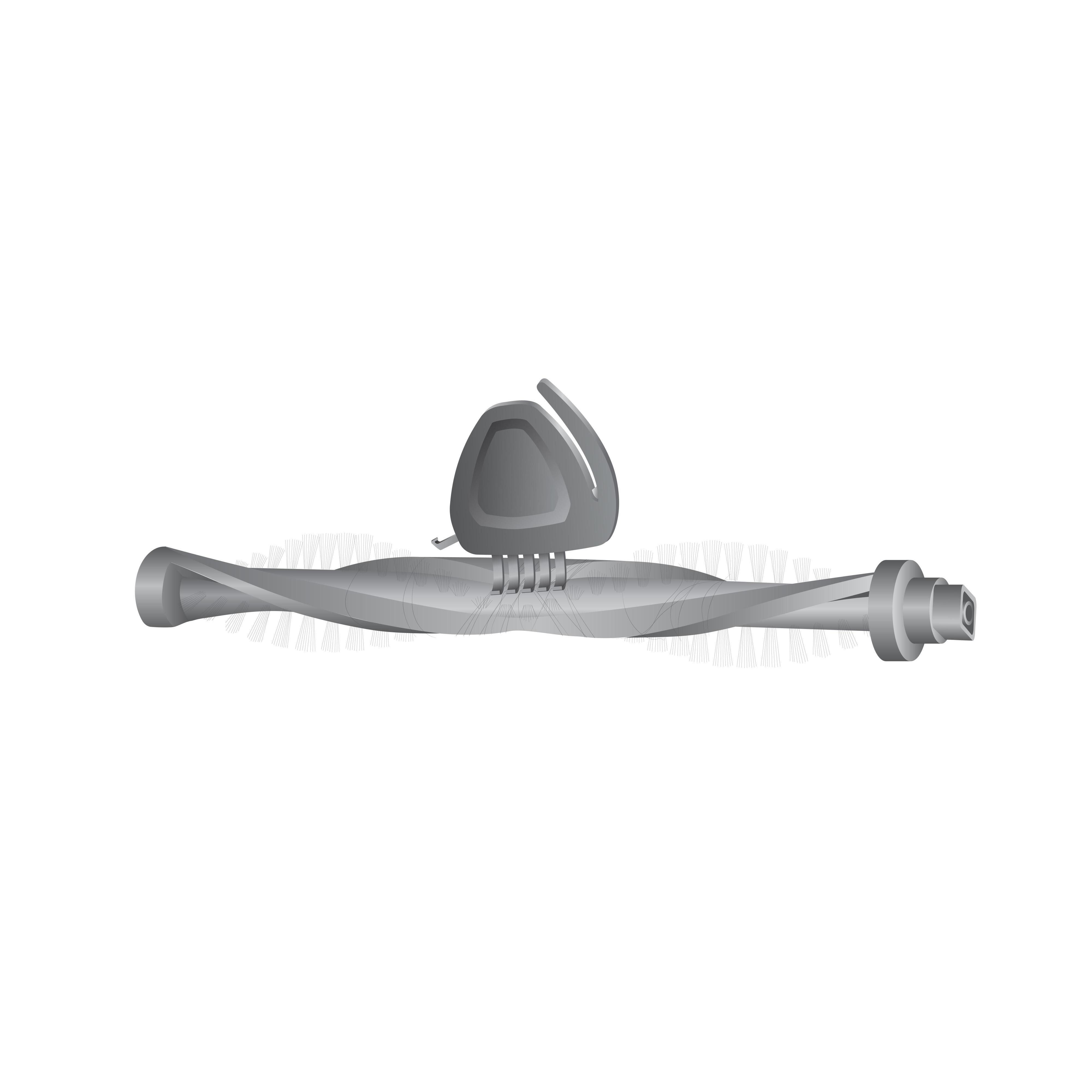ABRO 1 Haarschneider für Bürstenrollen