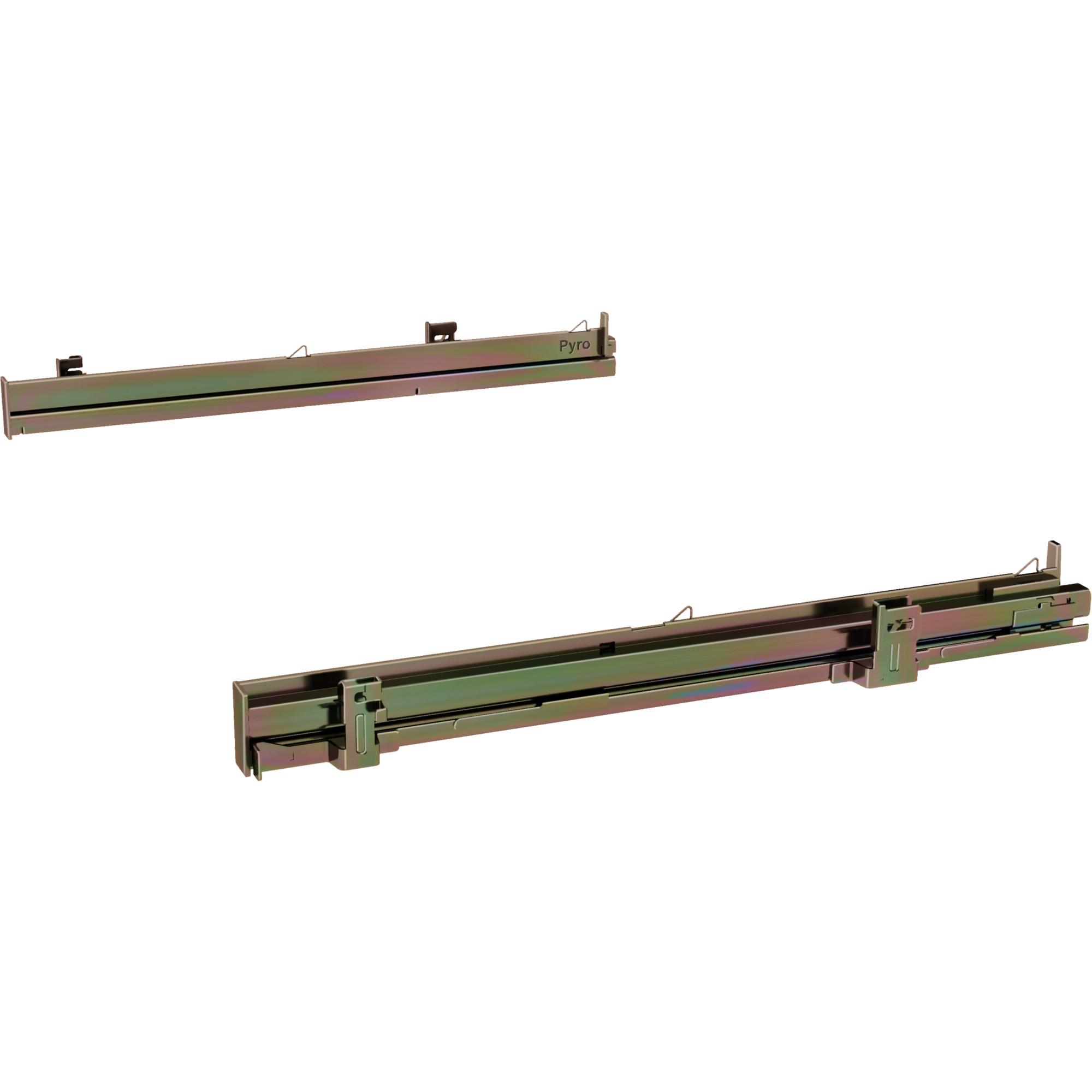 Teleskop-Auszug Z1608CX0 Clip-Vollauszug, Edelstahl