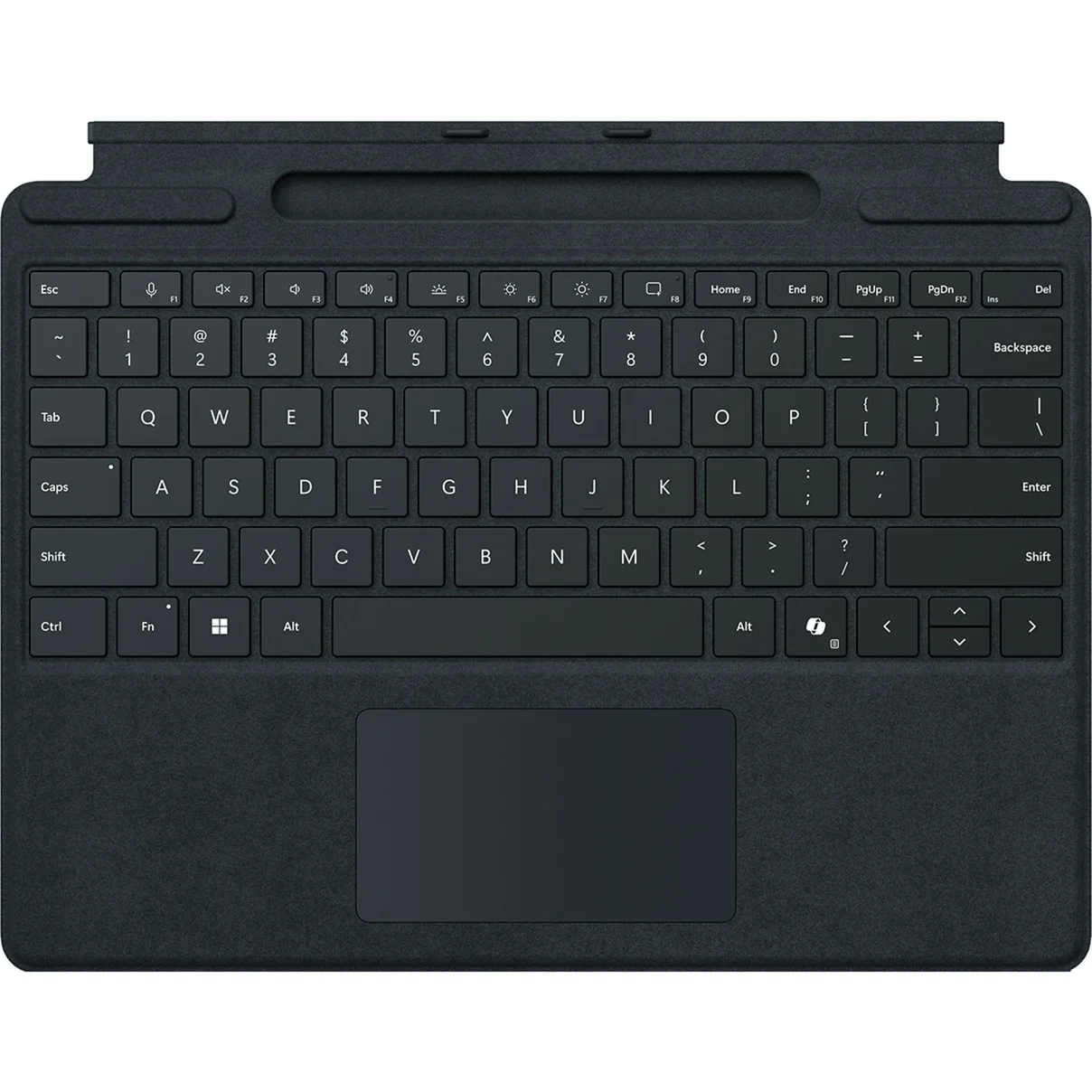 Surface Pro 13-Zoll-Keyboard mit Stiftaufbewahrung, Schwarz