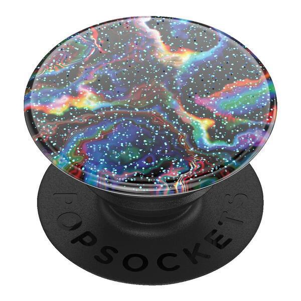 PopGrip Premium Glitter Rainbow Void