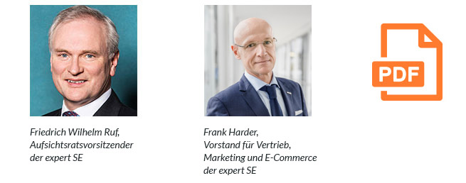 Pressematerial: Frank Harder komplettiert Vorstand der expert SE