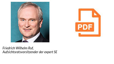 Pressematerial: Veränderung im Vorstand der expert SE
