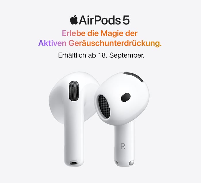 Apple Neuheiten September 2026 AirPods 5_Teaser