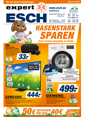 expert ESCH Zeitungsprospekt