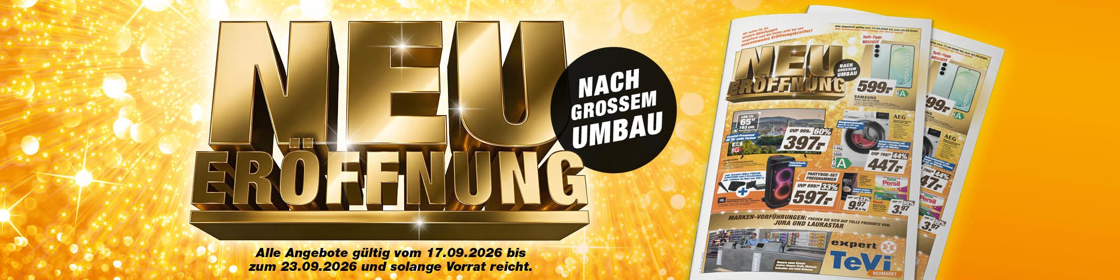 Neueröffnung nach großem Umbau
