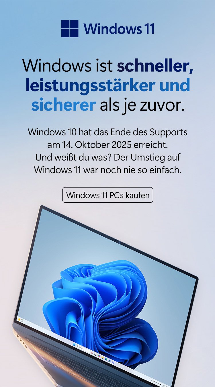 Windows 11ist schneller, leistungsstärker und sicherer