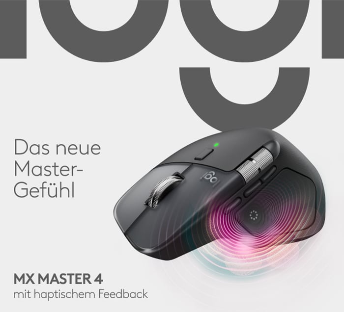 MX MASTER 4 Tauch ein in einen Workflow, den du spüren kannst.