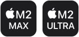 Apple M2 MAX | Apple M2 ULTRA