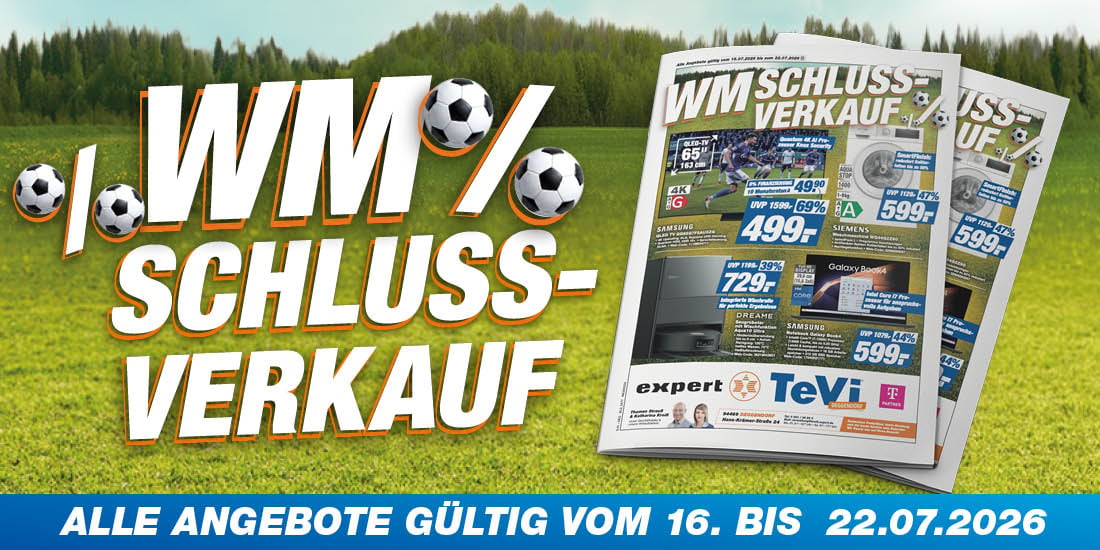 WM Schlussverkauf -  Unsere neusten Angebote zum WM Final.