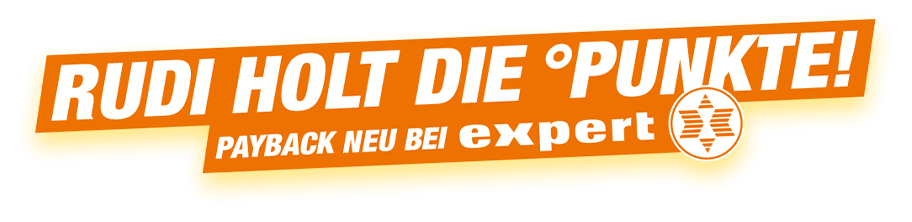 Rudi holt die °Punkte! PAYBACK neu bei expert