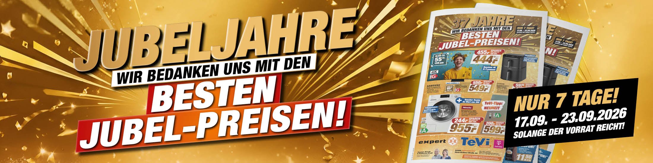 Jubel-Jahre - Aktuelle Angebote