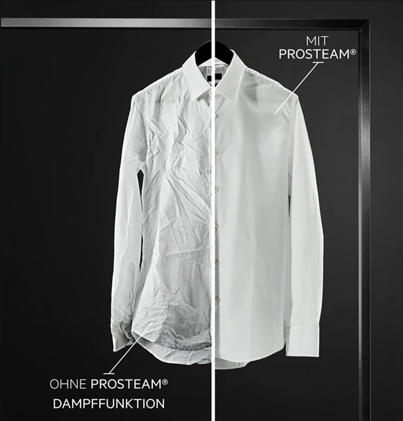 ProSteam®: Auffrischen  statt Waschen