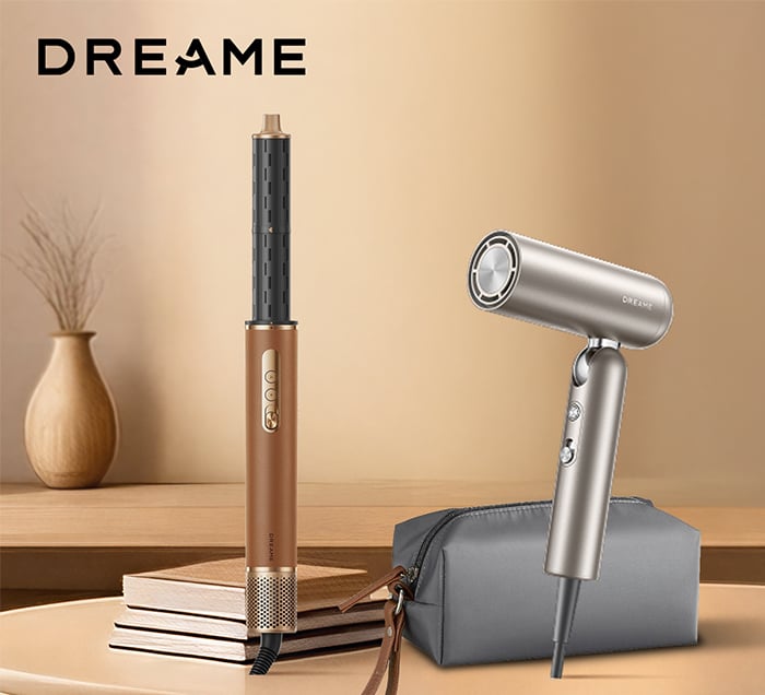 Mit glanzvollen Haaren ins neue Jahr Dreame Airstyle Pro & Dreame Pocket Neo