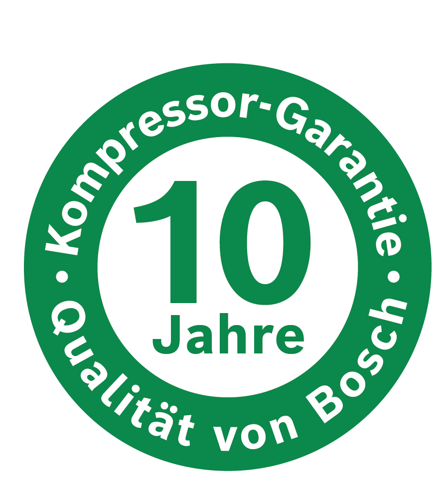 Qualität von Bosch - 10 Jahre Kompressor-Garantie