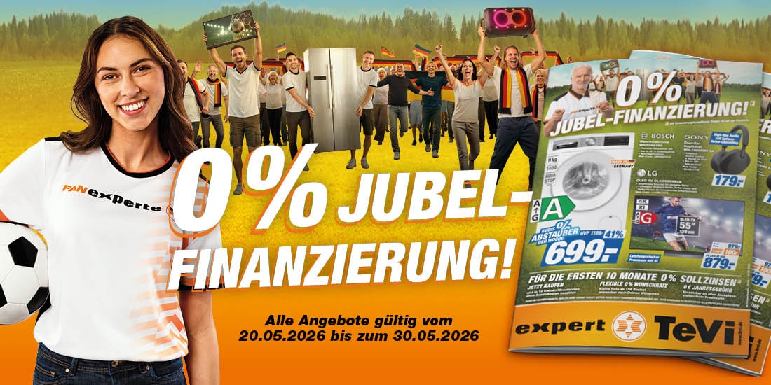 0% Jubel-Finanzierung - unsere aktuellen Angebote in dieser Woche